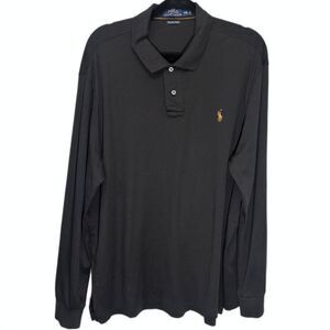 Polo Ralph Lauren XXL Black Long Sleeve Polo